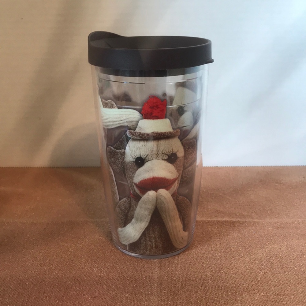 Sock Monkey Tervis 16 OZ. Made in USA